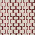 Fine-Line 54 in. Wide Red And Off White- Modern- Geometric Designer Quality Upholstery Fabric FI3458989